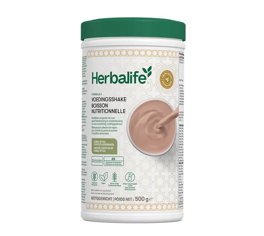 Formula 1 - Dubai chocolade - 500 gr — Herbalife Ontbijt