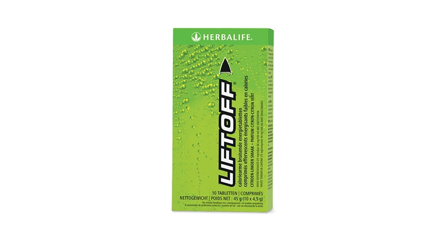 LiftOff citroen-limoensmaak - 10 tabletten — Herbalife Supplementen